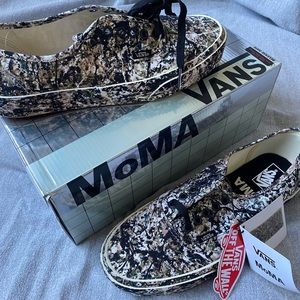 Vans x MOMA Jackson Pollock Authentic Sneakers 8M / 9.5W
